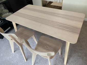 Ikea dining table and chairs 1
