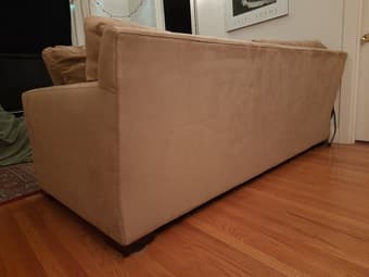 Crate and Barrel Sofa (6 ft long between armrests) 3