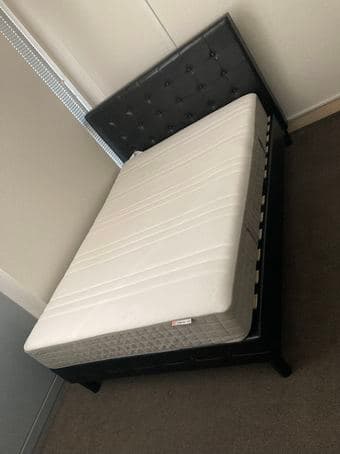 Ikea Bed Mattress + Frame 3