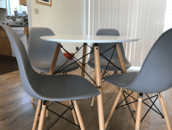 Kitchen table and chairs 2