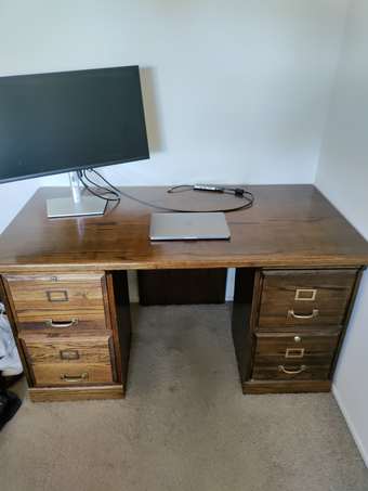 Wood Desk (~250 value) 1