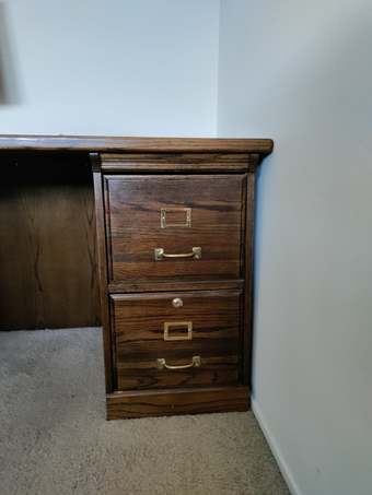 Wood Desk (~250 value) 3