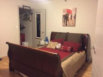 For Sale: Queen Sleigh bed + Leesa Mattress - $150 OBO 2