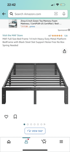 Full bed frame 1