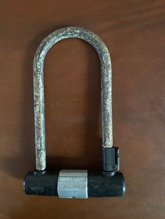 Norco bike + U-lock 2