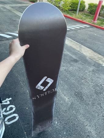 Snowboard 163 cm + bindings + stomp pad 2