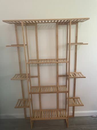 Bamboo Plant Stand / Bookshelf 2