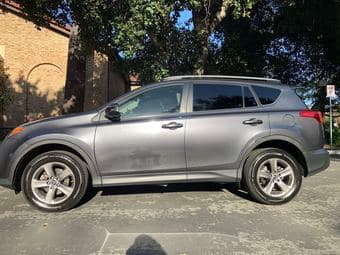 2015 Toyota RAV4 XLE Sport Utility 4D  Color: Gray  Mileage: 61,000 as 3