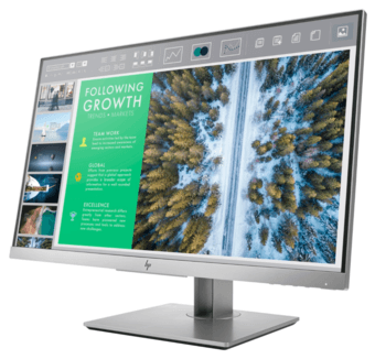 HP Monitor Workstation (with Dell docking station) 2