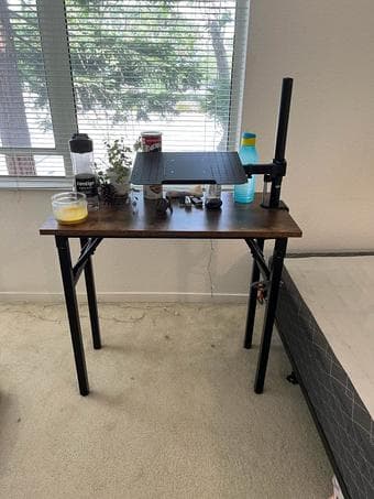 Foldable Wooden Desk 1