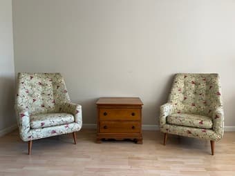cute & very comfy armchairs! $30 each or $50 for both 1