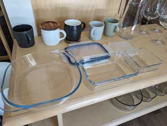 Glassware dishes - for cooking or serving 1