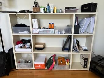 Two white bookshelf - Very nice condition (Price down) 1
