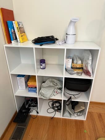 Two white bookshelf - Very nice condition (Price down) 2