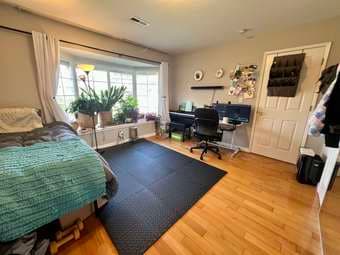 Cozy master bedroom in a furnished 5BR/3.5BA just off of Oregon and Al 2