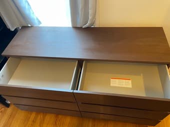 Ikea malm dresser 2