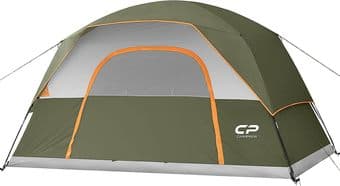 4 person tent + 2 sleeping bags, new condition 2