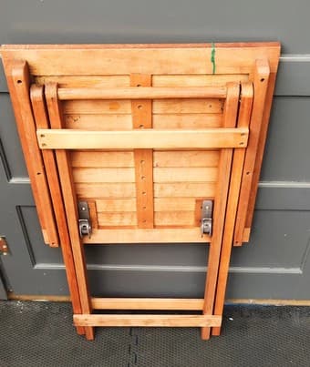 square folding solid wood Table 2