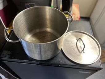 Brand: Tramontina 16Q stainless Steel pot - $20 3