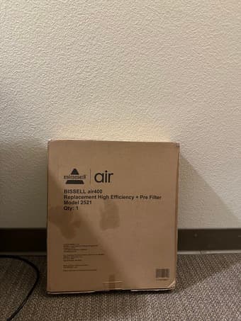 Bisell air400 Professional Air Purifier + brand new filter! 2