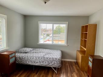 Furnished Master bedroom with an attached bathroom is available-Nov1st 1
