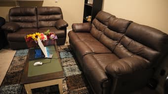 Leather sofa 1