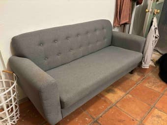 Small blue couch 1