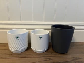 Ceramic planters 2
