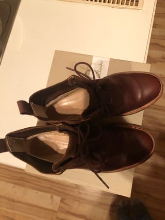 Clarks leather women's boot (size 8.5/9) 1