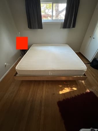 King Size Mattress - Birch Natural - $300 (price negotiable) 3