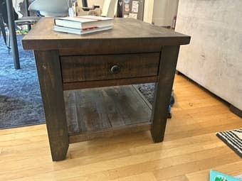 Wood Side-Table 1