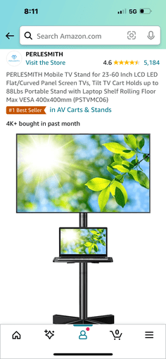TV and TV stand 2