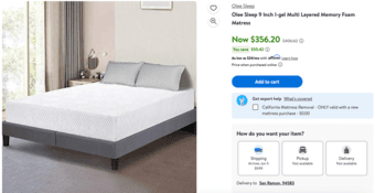 bed and mattress 2
