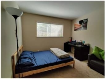 Furnished bedroom in 2B1B Apt near Downtown Mountain View from 20 July 1