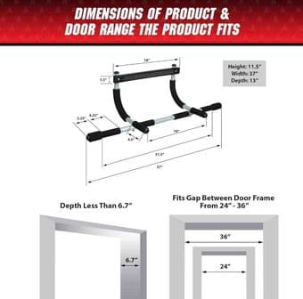 Iron pull-up bar: Moving Sale 2