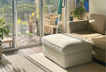 white Ottoman 1