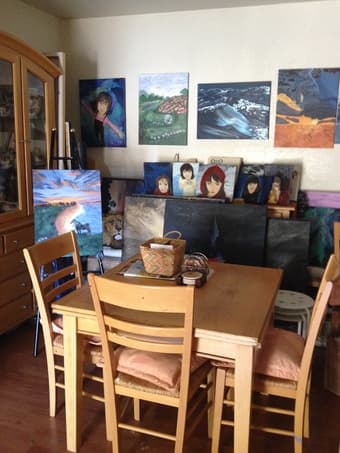 Large Furnished Room is available (across from Stanford Campus ) 1