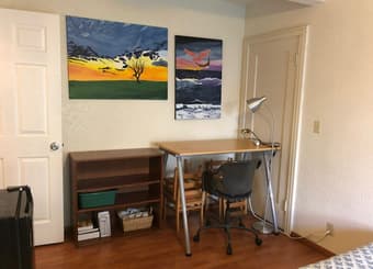Large Furnished Room is available (across from Stanford Campus ) 2