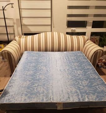Queen Size sleeper sofa and king size bed frame for sale 3