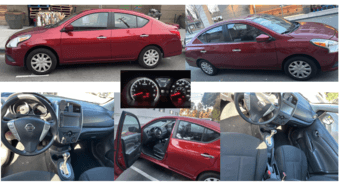 2019 NISSAN VERSA SV SEDAN 4 DR 1.6L ,79K miles 1