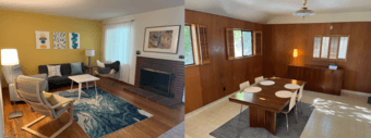 *Covid Conscientious* Private furnished bdrm in a 3-bdrm 2-bath house 1