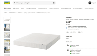 Queen size bed 2