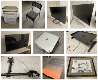 Moving Sale - Monitors, Laptop Stands, Drawers, etc 1