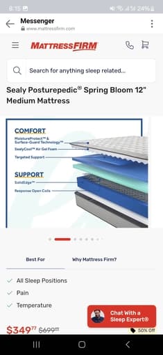 Queen mattress 1