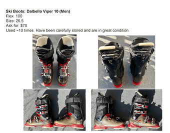 Ski Boots 1