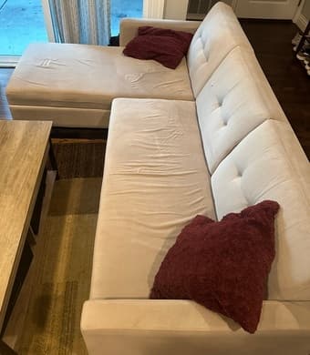 Wayfair couch for sale - great condition, like new - $100 2
