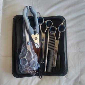 Pet Accessories - ramp, grooming set, dryer and travel bag 2