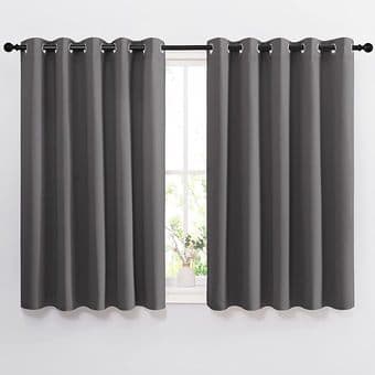 Headboard Pillow, Ikea Picture frame, blackout curtain, portable fan 3