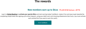 Earn $770 for opening SFCU checking account! Easy money! 1