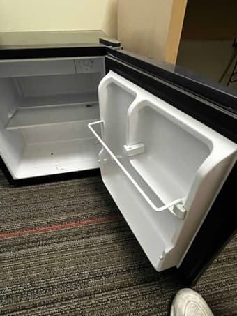 Selling mini fridge $75 OBO, pickup at Varian 3